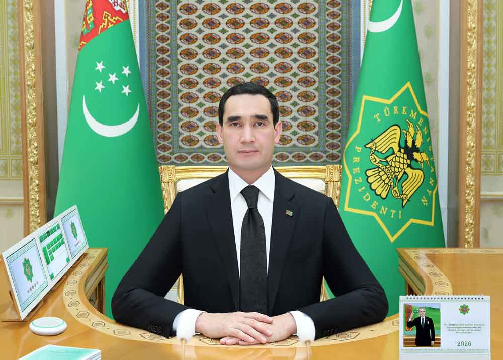 The meeting of the Cabinet of Ministers of Turkmenistan